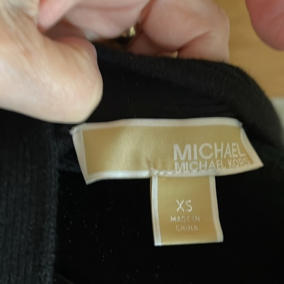 M Kors Varsity Cardigan black/white with White Lettering. - Picture 4 of 4